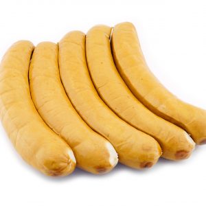 5er EM Currywurst 2024 vom Rind - ca. 650g/Pkg.